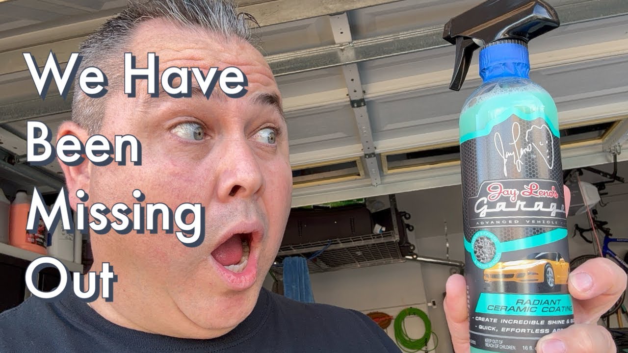 Jay Leno RADIANT CERAMIC COATING/ Spray on Ceramic/ Glossy/ Slick/ Protection/ Car Care