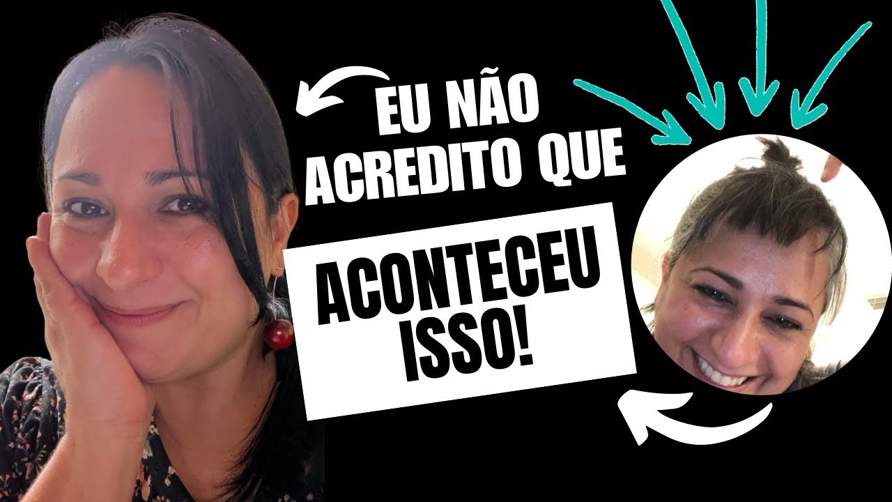 Eu cortei meu cabelo sozinha e deu muito ruim, nem no salão resolveu. 🫣 Denise - Em casa com autismo