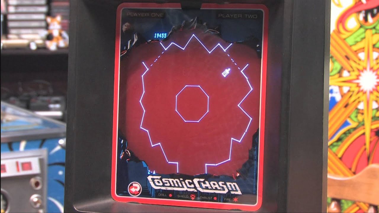 Classic Game Room - COSMIC CHASM review for Vectrex