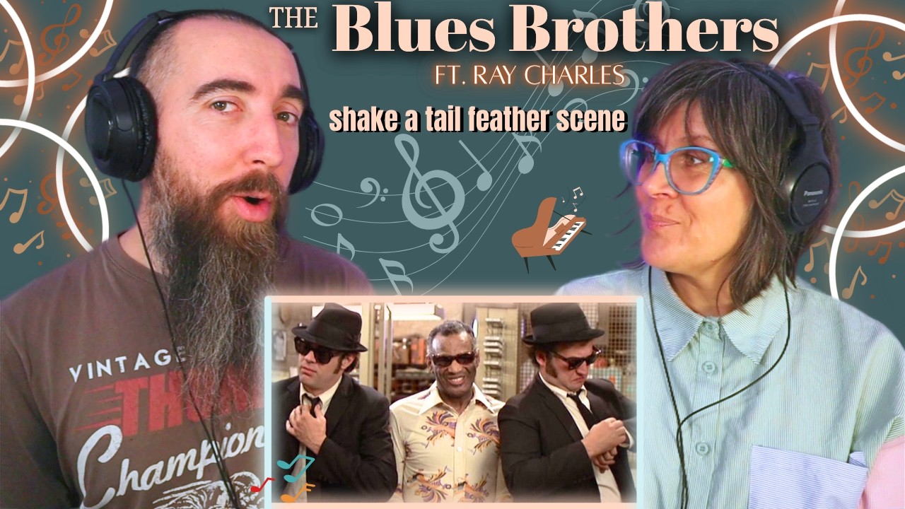 The Blues Brothers & Ray Charles - Shake a Tail Feather (REACTION) with my wife