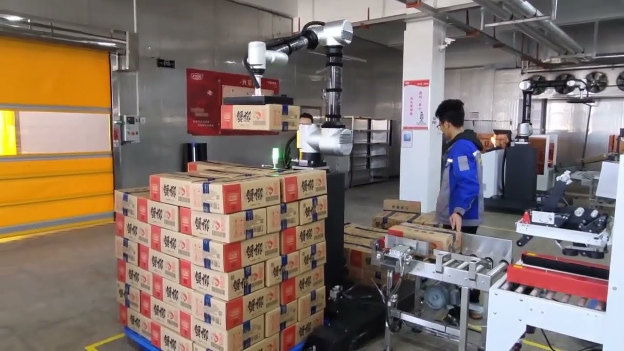 Cobot Palletiser Cobot Palletising