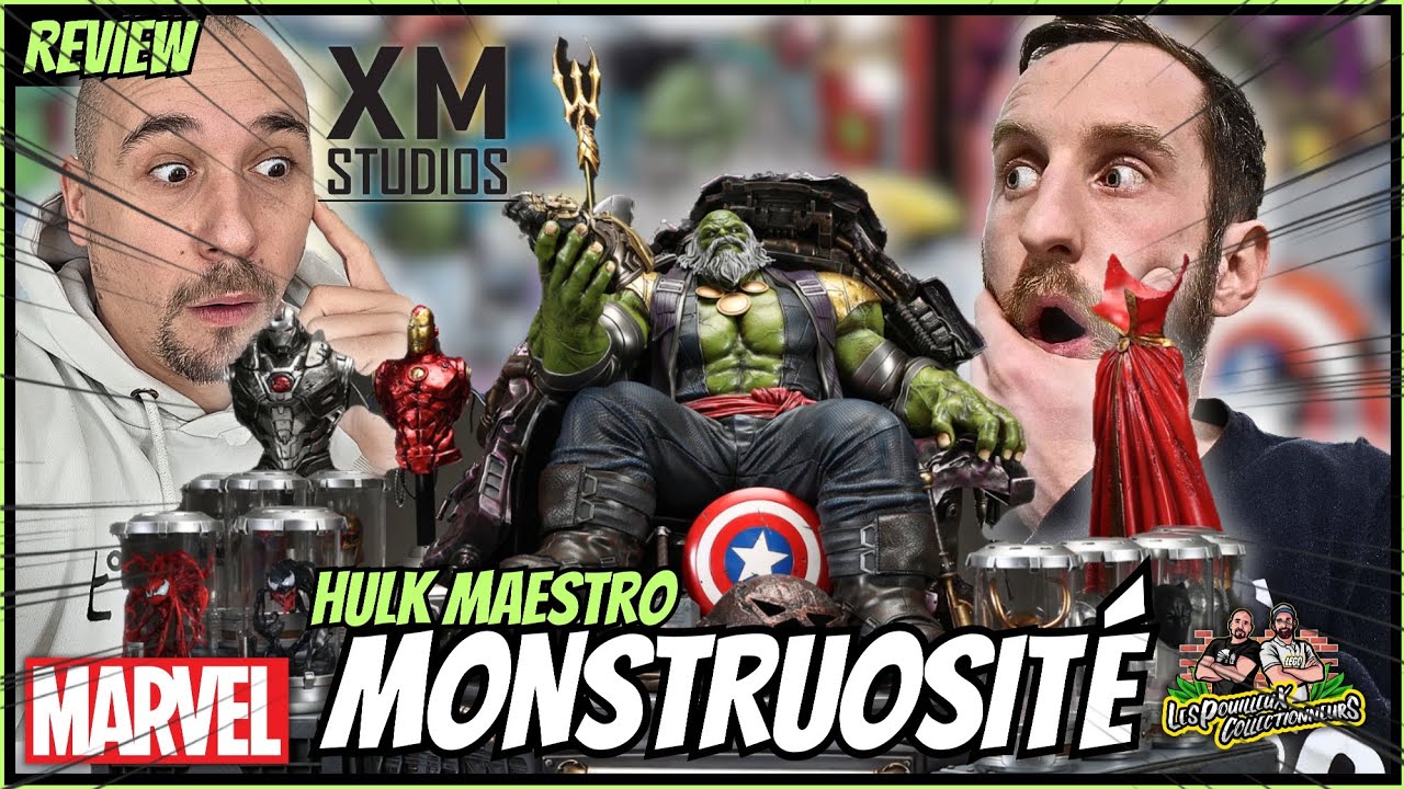 [UNBOXING] HULK MAESTRO 1/4 de XM STUDIO | 145 KILOS de pure folie 🙂 LE One Shot Marvel parfait !