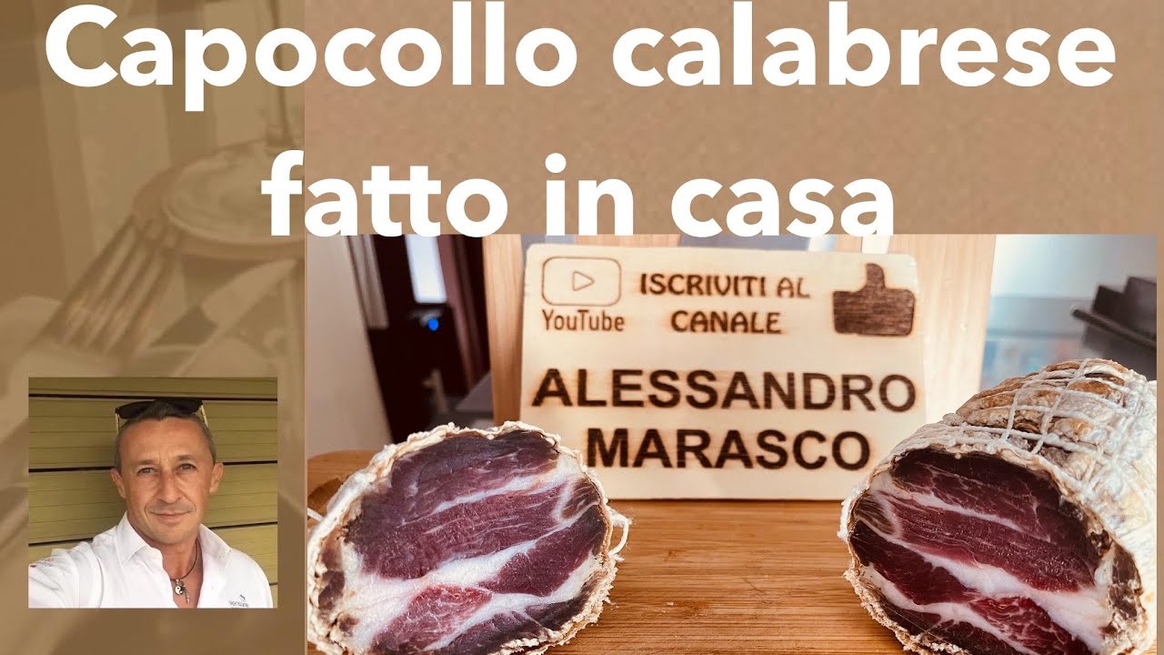 Come fare il Capocollo calabrese in casa