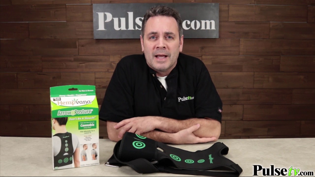 Arrow Posture Support Garment by Hempvana
