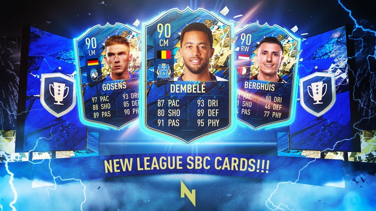 LEAGUE SBC DEMBELE, LEAGUE SBC GOSENS & LEAGUE SBC BERGHUIS! - FIFA 20 Ultimate Team