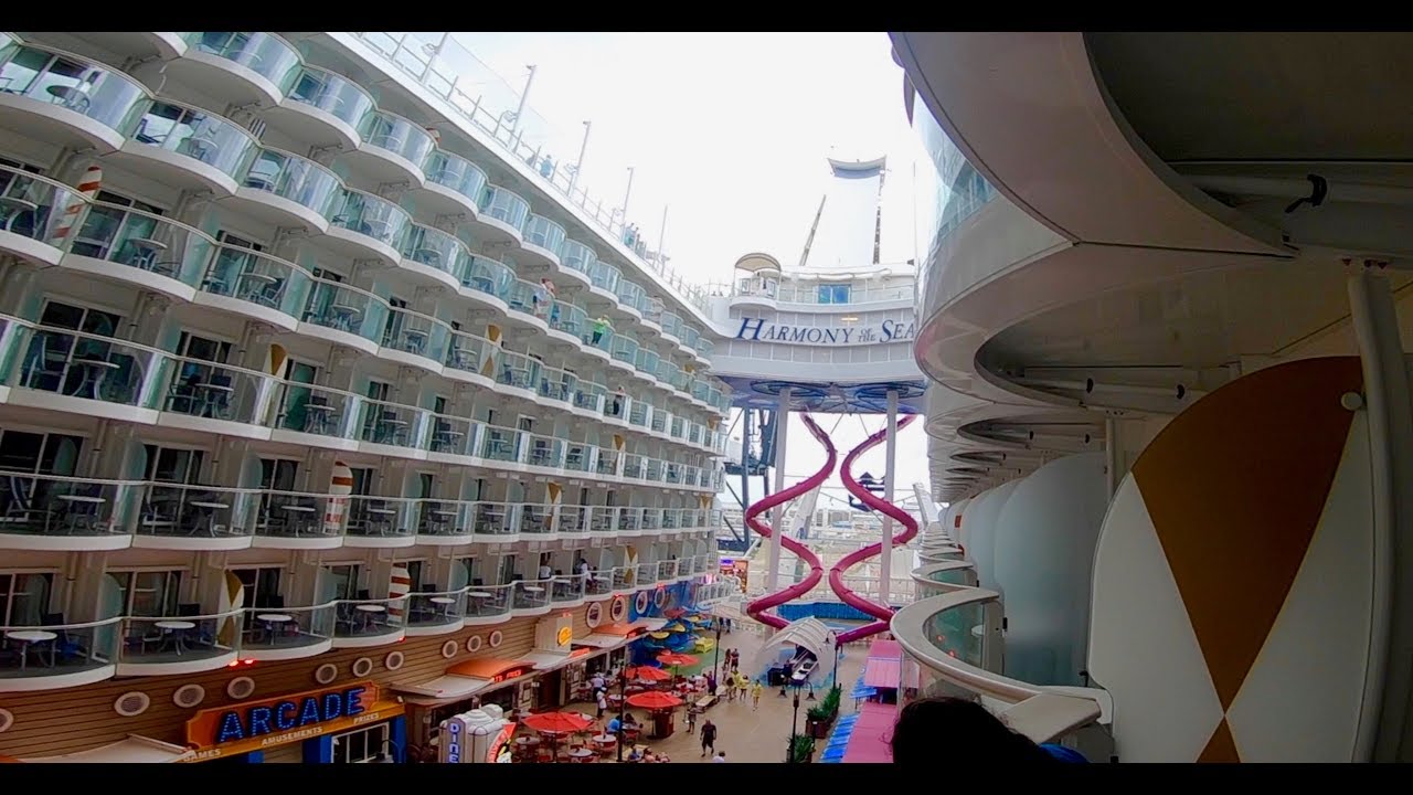 Harmony of the Seas Cruise Vlog: 9295 Boardwalk Balcony Room Tour