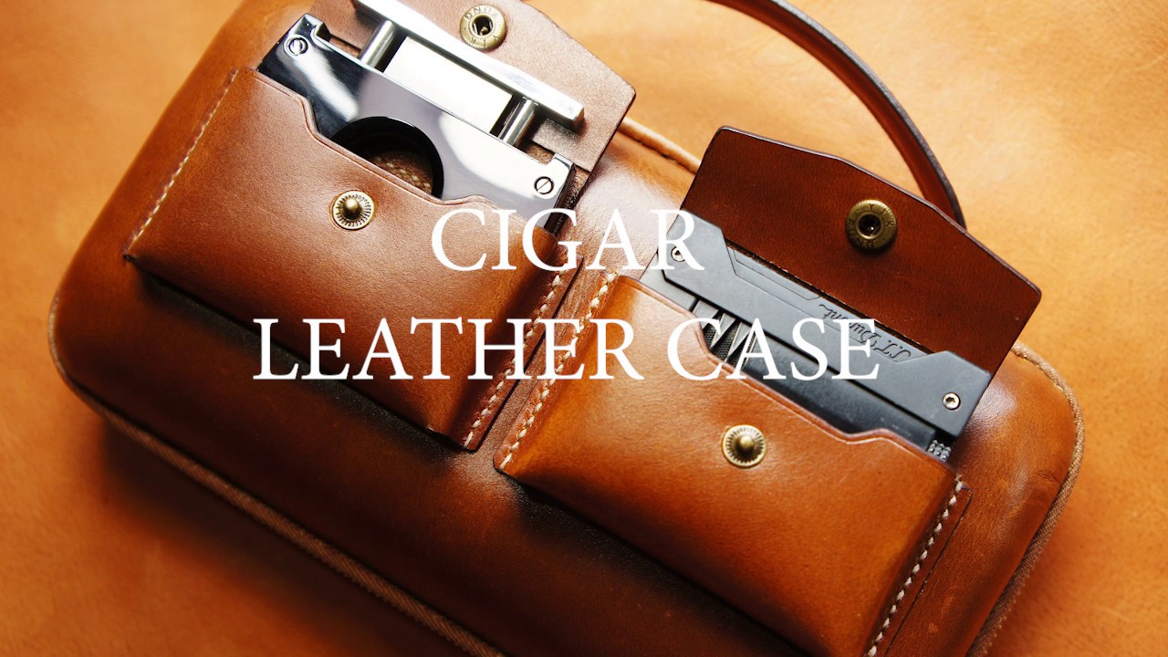 SIMPLE CIGAR LEATHER CASE-HOW IT MADE