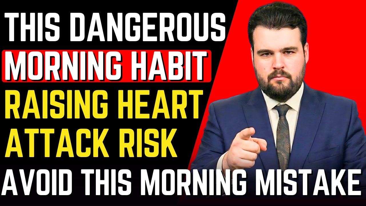 This Dangerous Morning Habit Raising Heart Attack Risk | Millions Over 60 Do This Mistake
