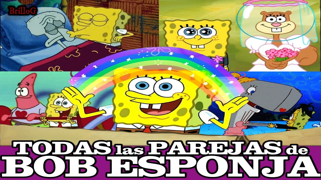 ¿ SHIPS de Bob Esponja son canon ? analisis Todas las Parejas de Bob esponja especial 14 de febrero