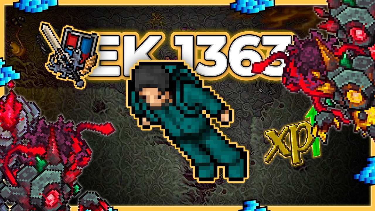 EK 1363 Hunt x4 Gloom Pillars (No Druid/Prey Atk) 22k/h Raw + 10.2kk Profit - Tibia Hunt [15.32]