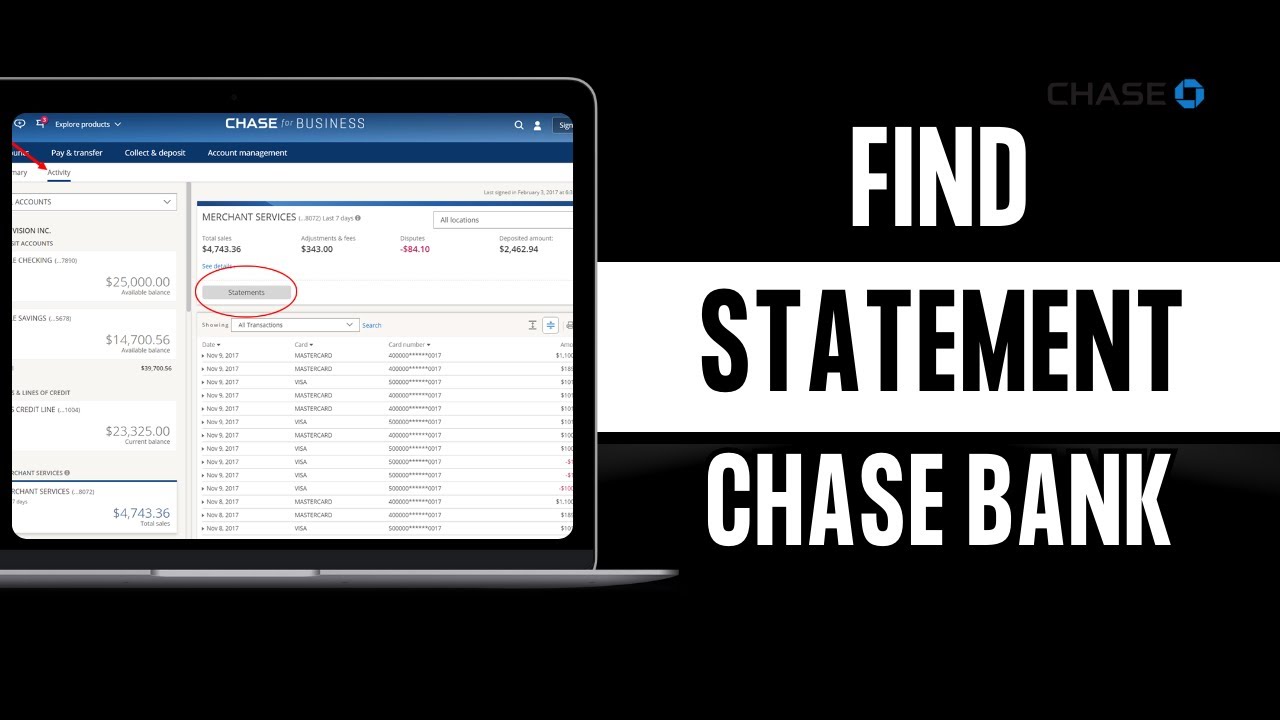 How to Find Statement Chase bank App
