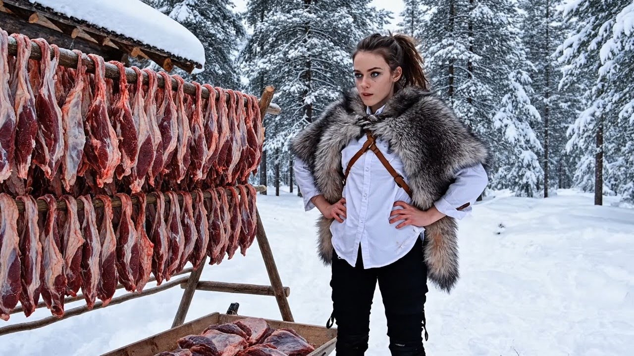 frozen wilderness survival &ndash; how she processed a giant moose alone to stay alive
