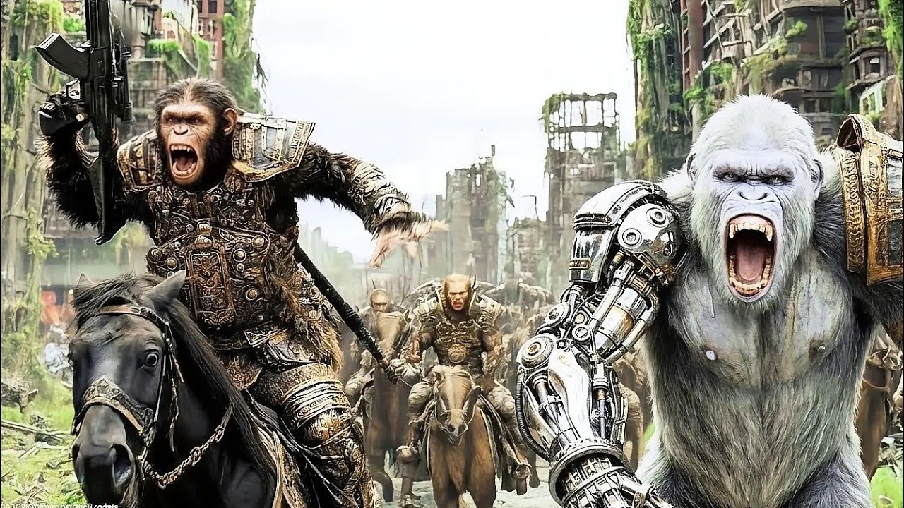 Ye Bandar Insaano Se Bhi Zyada Chalaak Hai | Planet Of The Apes Movie Explained In Hindi/Urdu