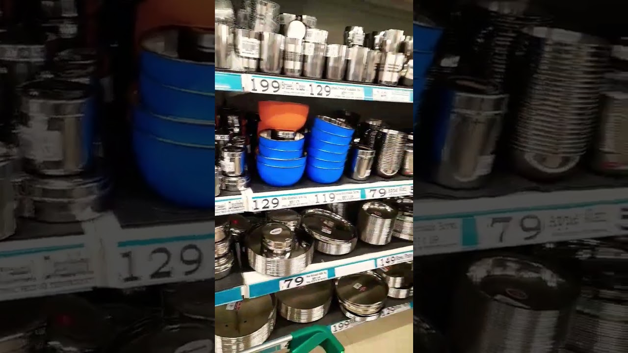 cookware, stainless steel and kitchen items # Dmart shopping 🛍 Coimbatore. SUBSCRIBE now 👆 ☺️