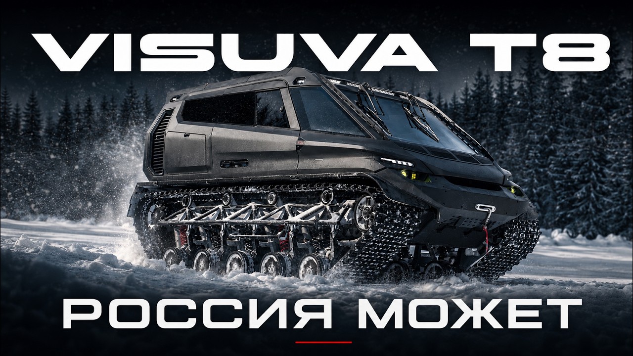 Visuva T8 - суперкар в мире вездеходов / ОБЗОР В ПОЛЯХ / РОССИЯ МОЖЕТ