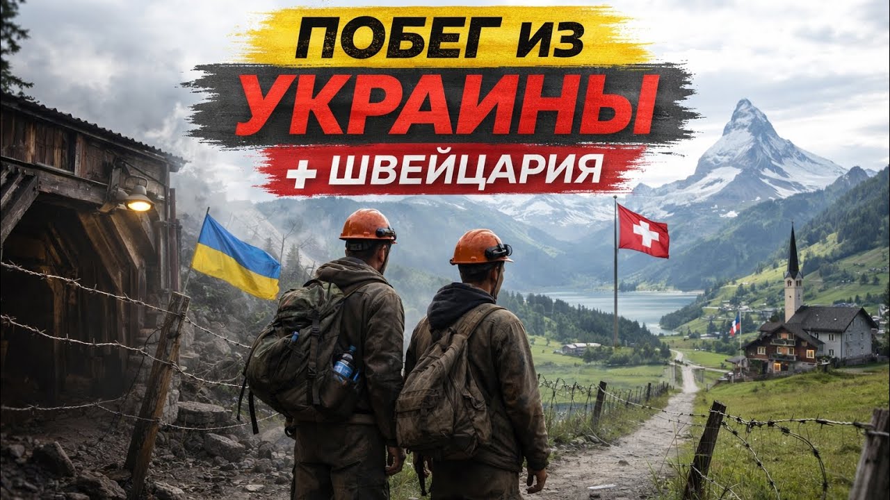 Побег из шахты в Швейцарию. 