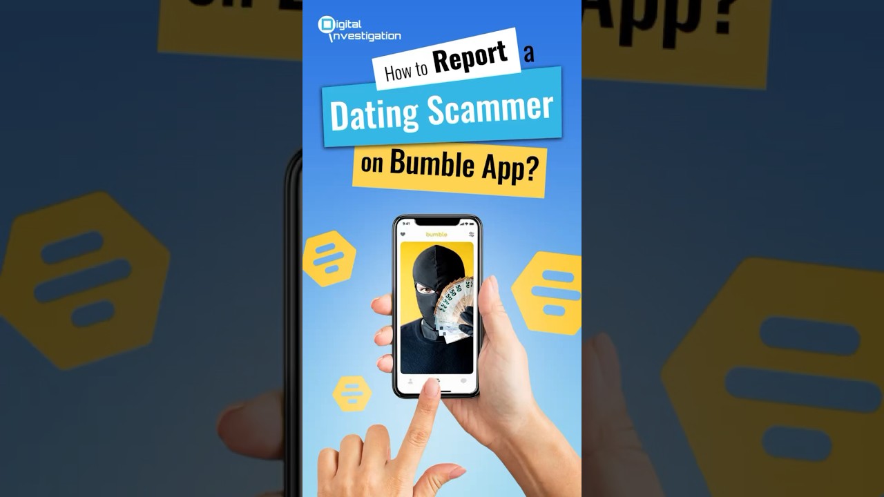 How To Report A Dating Scammer On Bumble ##shorts #onlinethreats #scammer #howto