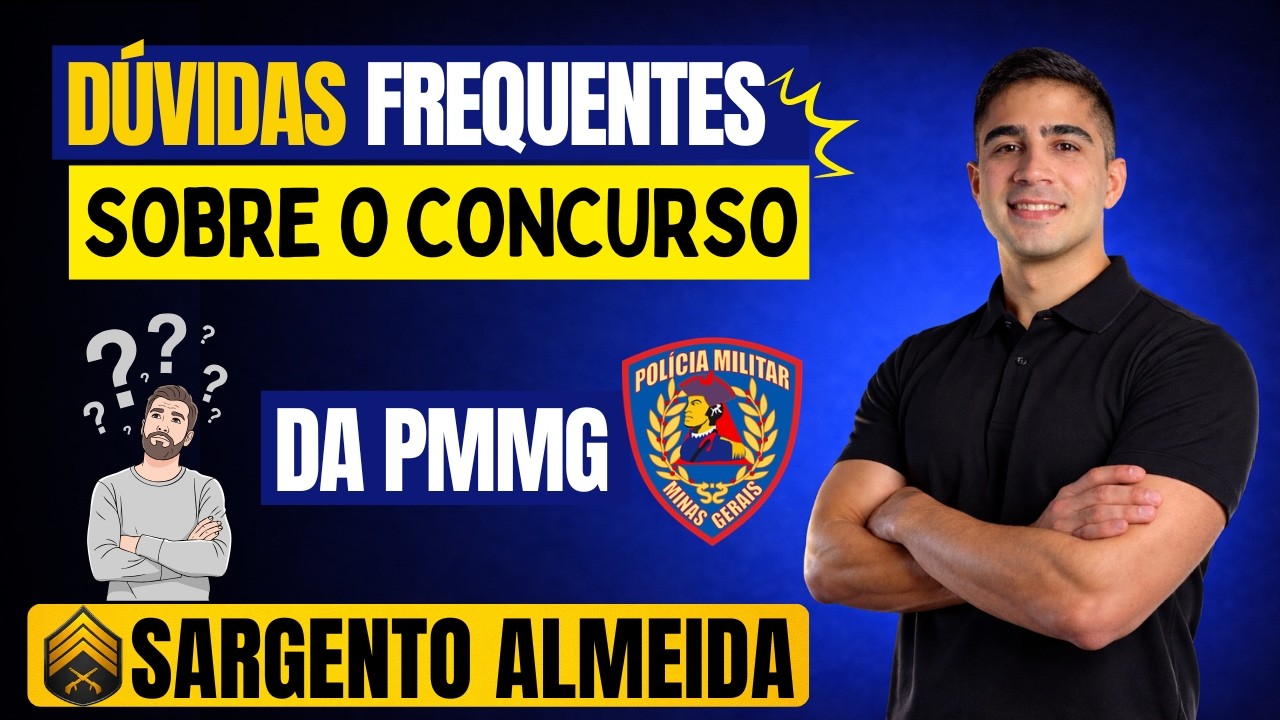 Dúvidas Frequentes Concurso PMMG - 01
