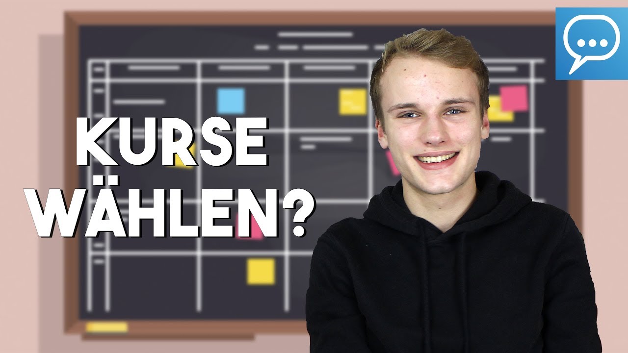 Justus vloggt - Tipps f&uuml;r die Kurswahl