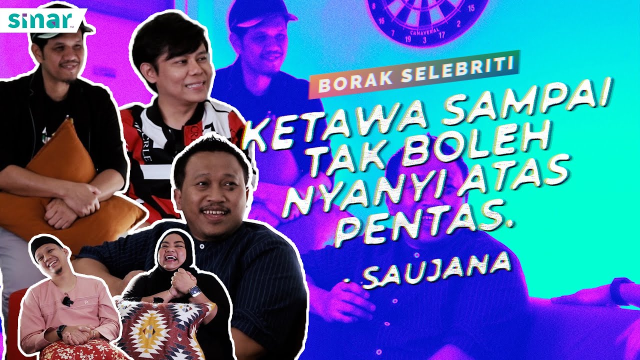 Ketawa Sampai Tak Boleh Nyanyi Atas Pentas - Saujana