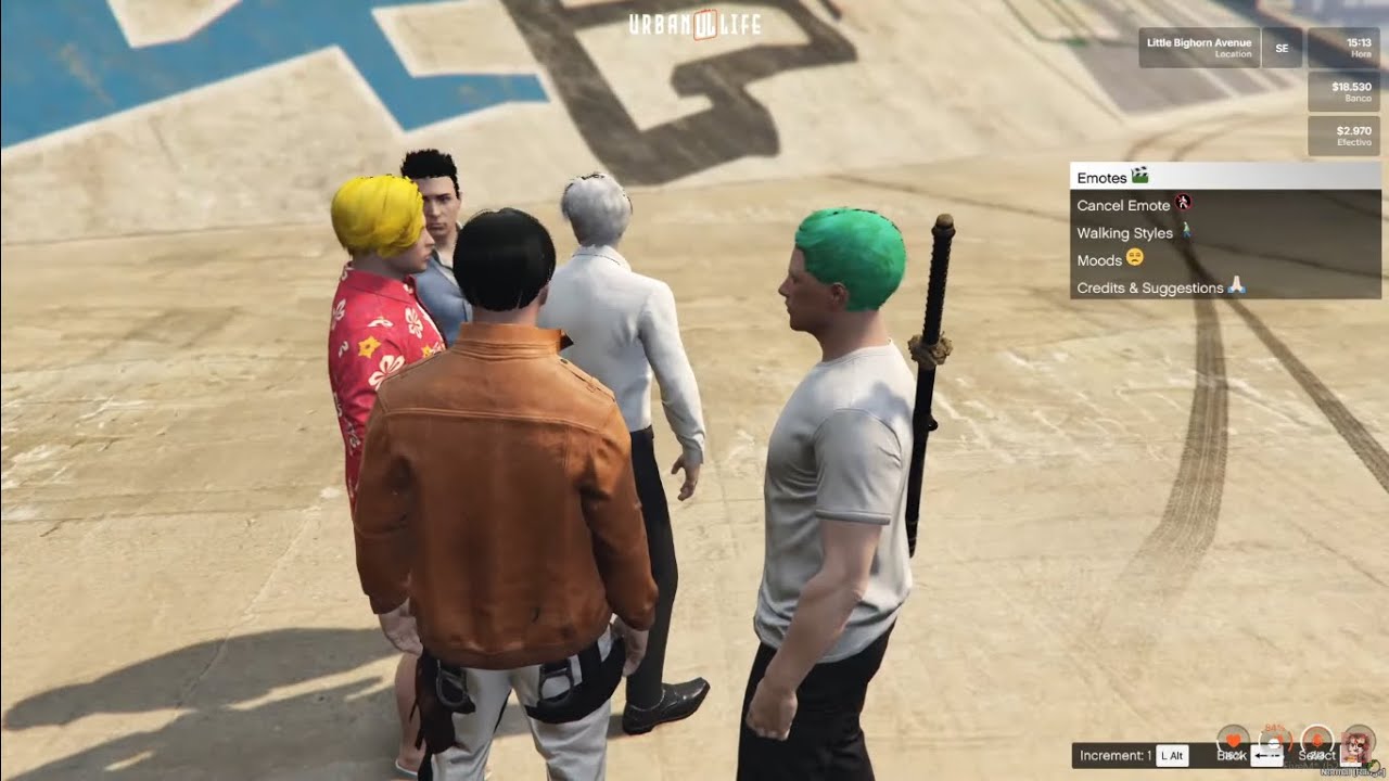 PRIMER DIA DE GTA V ROLEPLAY