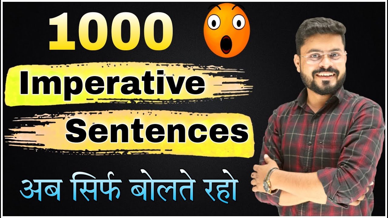 1000 Daily Use Imperative Sentences | Practice this Imperative Sentences to Improve your English