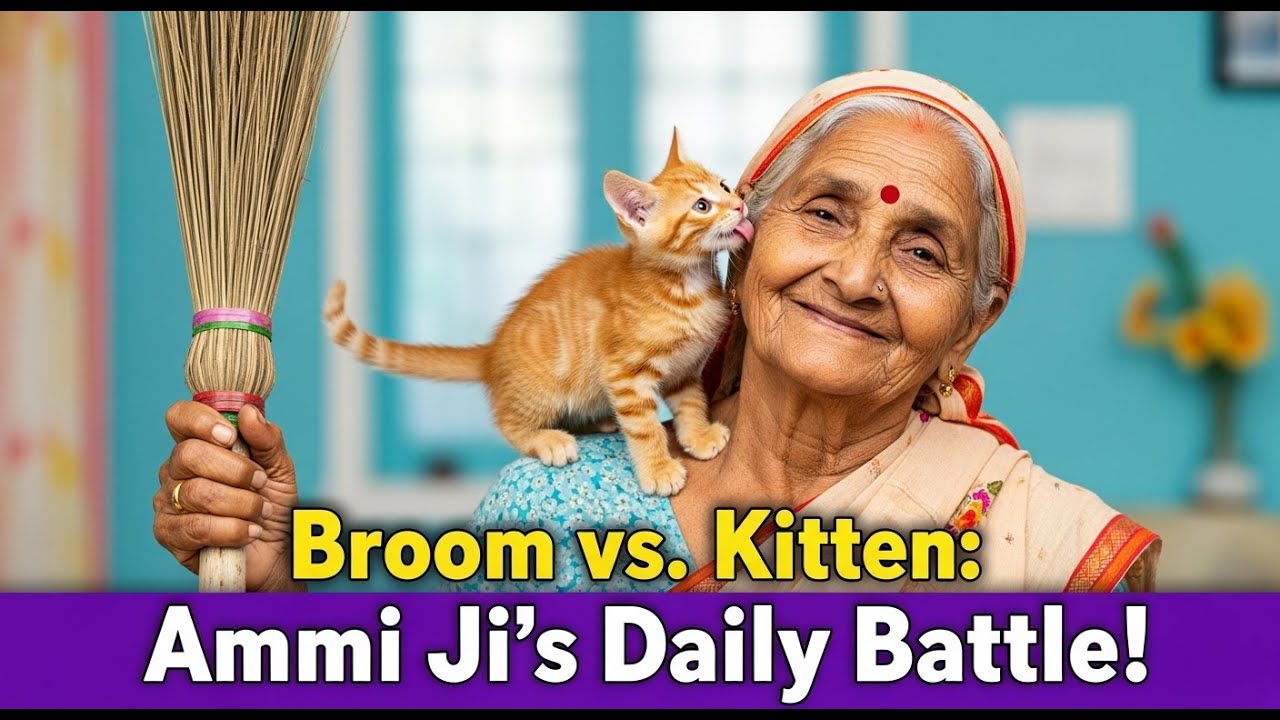 Grandma vs Kitten  Funniest Moment#GrandmaVsKitten #FunnyCatVideo #CuteKitten