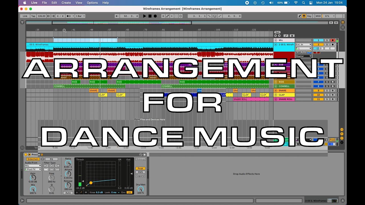 HOW TO ARRANGE CLUB MUSIC - Peverelist 'Wireframes' Track Breakdown