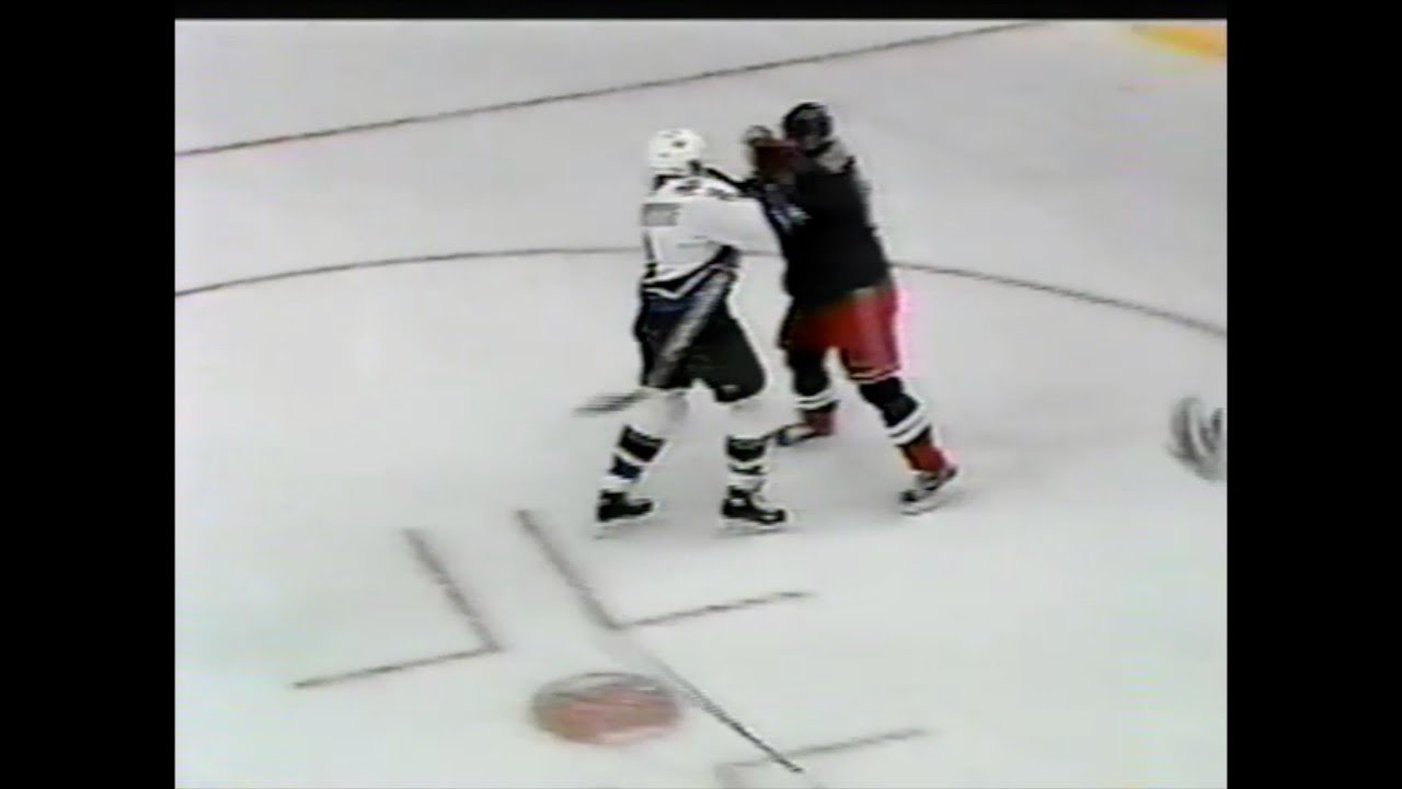 Michal Gro&scaron;ek (Fighting) Vs. Dmitri Khristich (Boarding) Mar. 19th, 2001