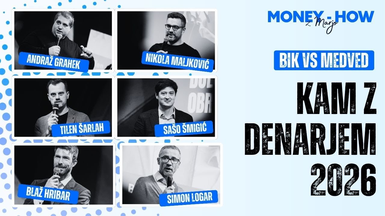 Kam z denarjem v 2026? Pasti in priložnosti