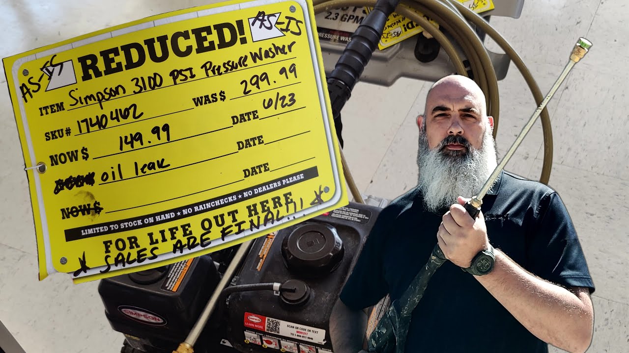 Review: Simpson Megashot 3,300 Pressure Washer