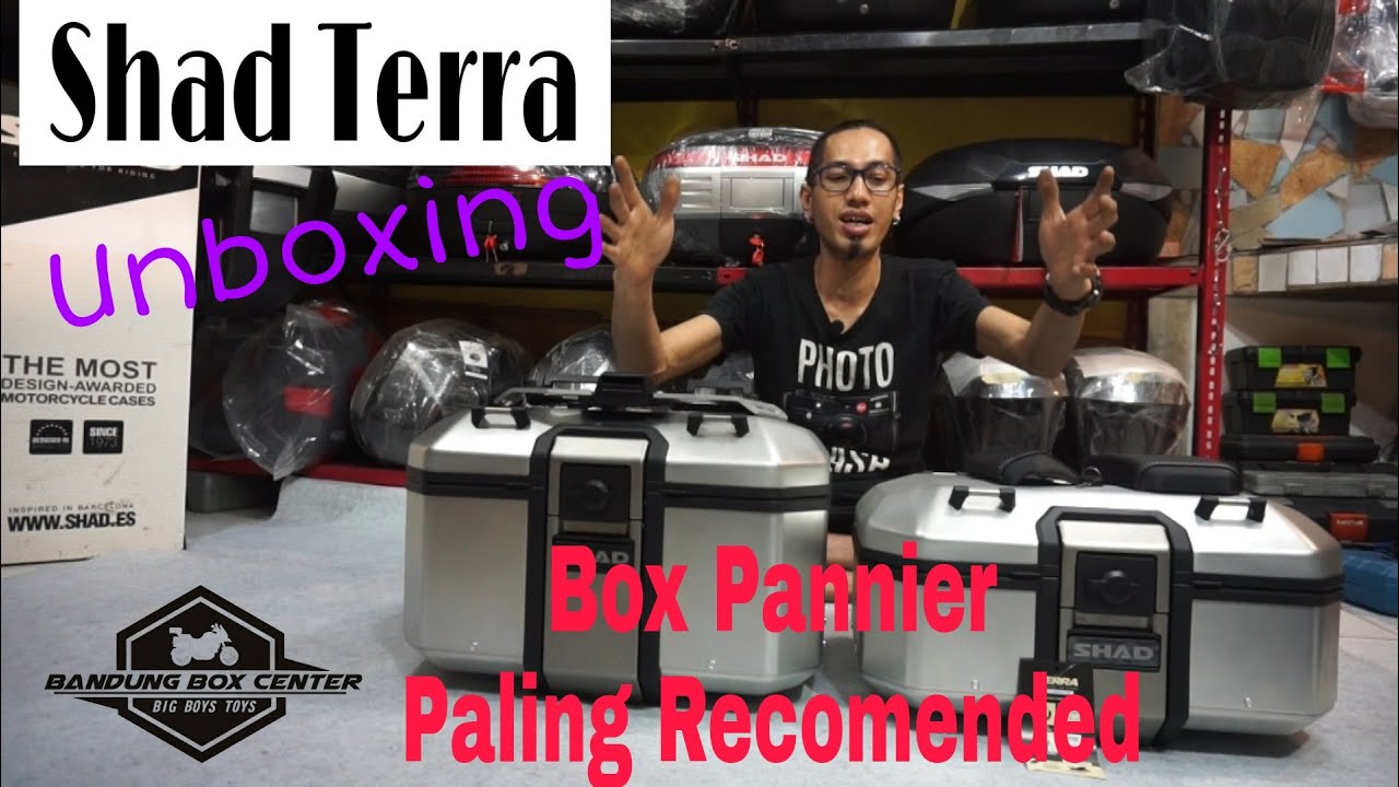 Unboxing Shad Terra Riview Box Pannier Terbaru dari Shad Indonesia | Shad Terra TR37 Terra TR48