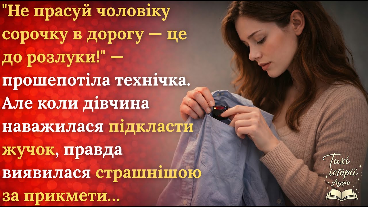 “Не прасуй сорочку!” Порада технічки привела до шокуючої правди...
