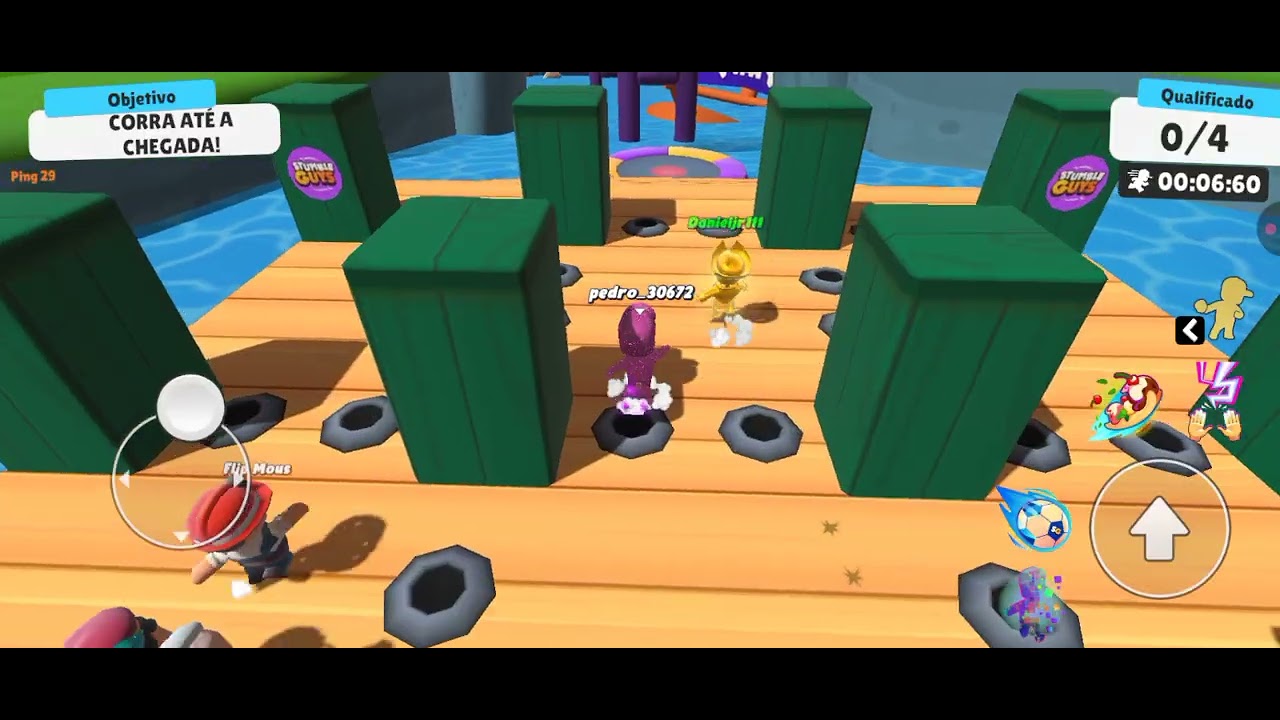 Desafio no stumble guys, parte 2.
