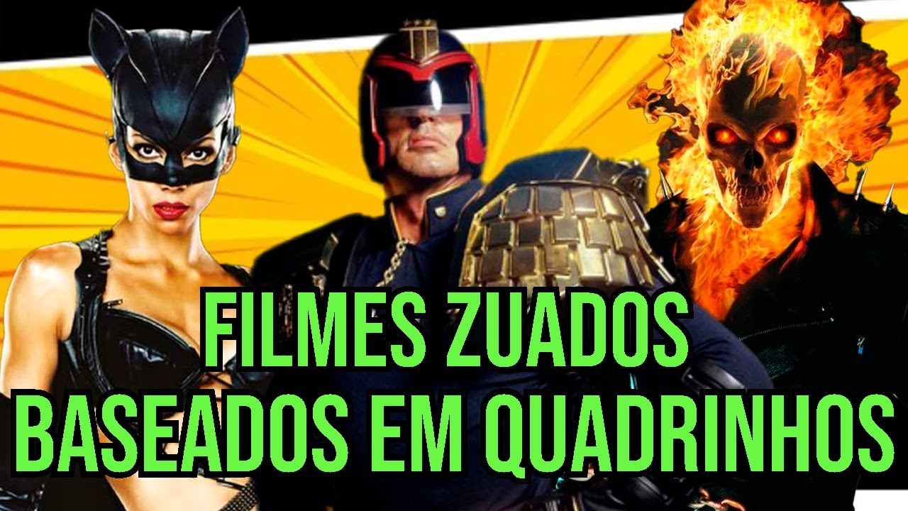 5 FILMES BASEADOS EM QUADRINHOS QUE SÃO UMA PIADA !!! versão revisada