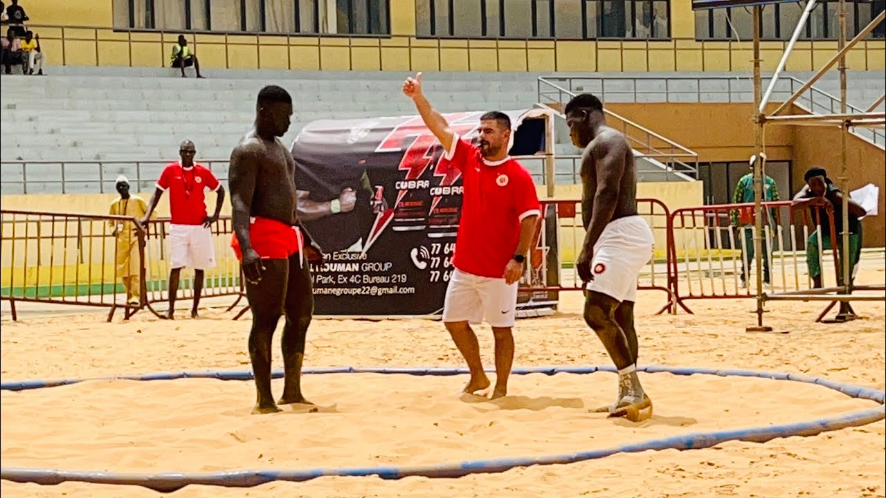 CHEIKH DIAGNE SÉNÉGAL vs INISSOU BENIN : CHAMPIONNAT D’AFRIQUE de BEACH WRESTLING DAKAR 22/06/24