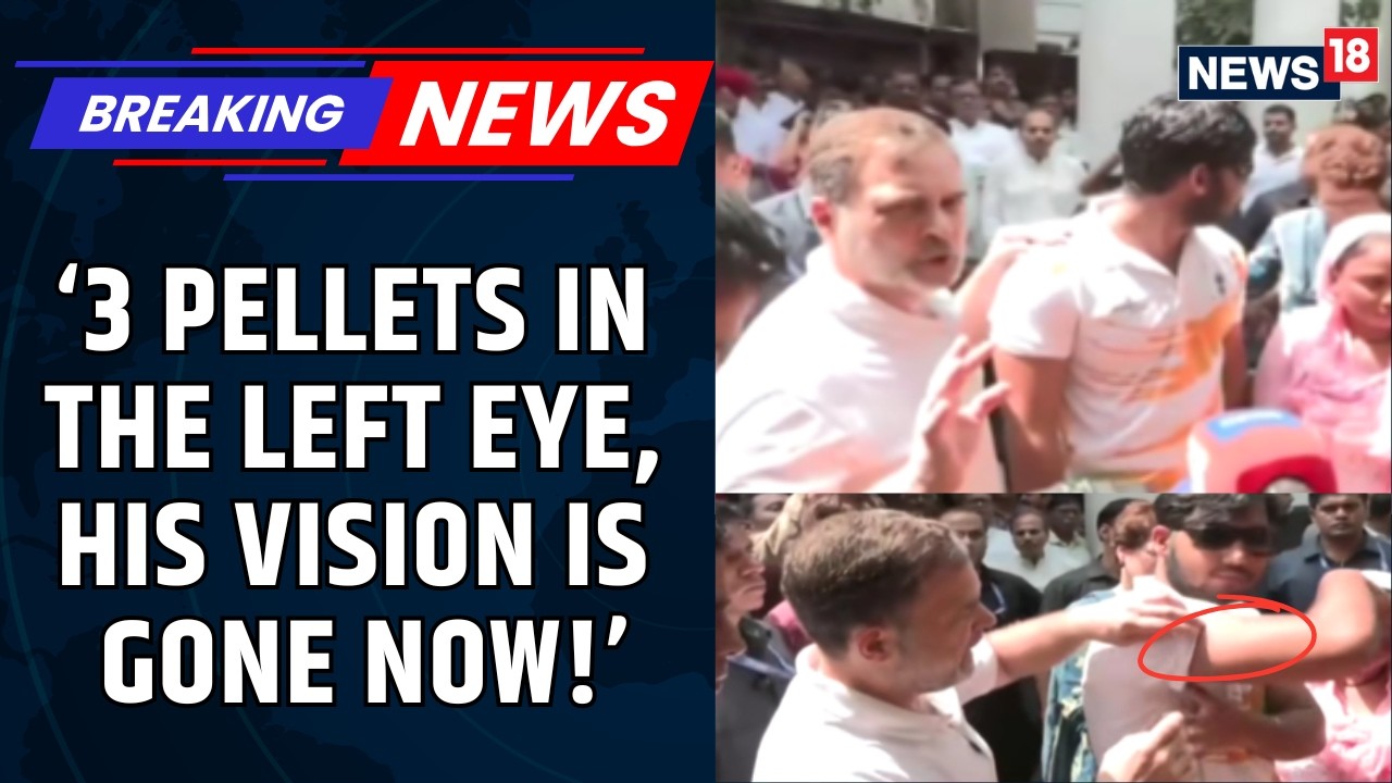 Rahul Gandhi Stays Put in Delhi Dharna Over Alleged Pellet-Gun Attack on Sahil | CJP | Congress