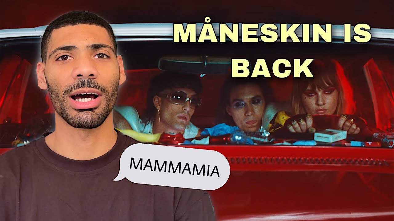 American Reacts to Måneskin MAMMAMIA