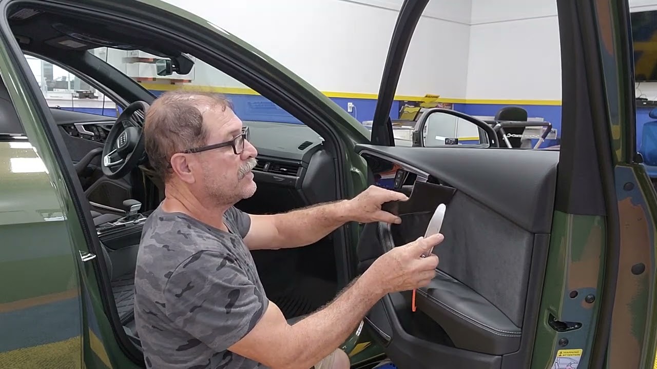2023 audi S4 door panel sweep removal