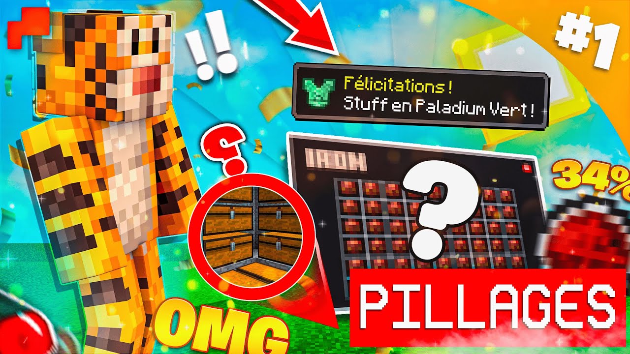 Paladium &Eacute;pisode 1 : Craft ARMURE Paladium VERT + Pillages !