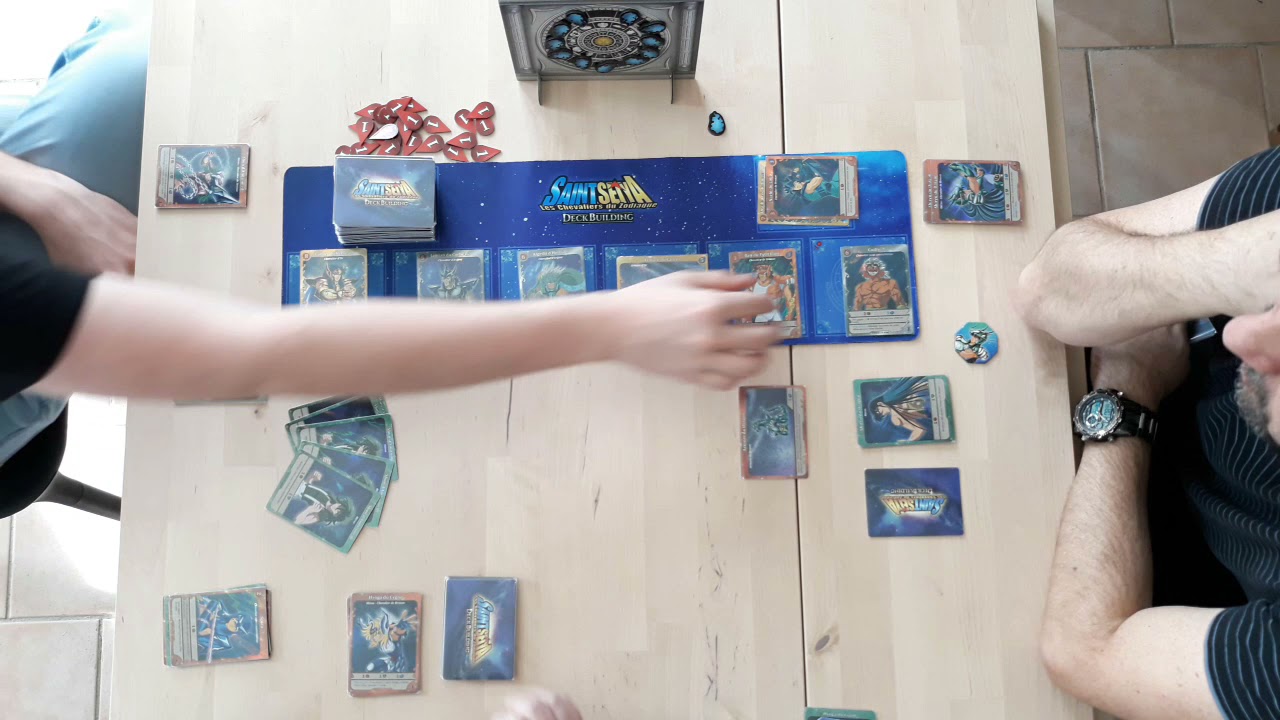 Partie famille Saint Seiya   Le Jeu de Deckbuilding