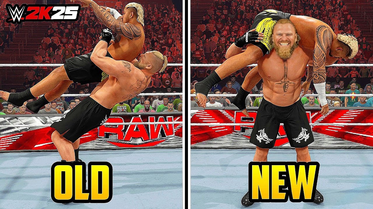 50 OLD vs NEW Finishers in WWE 2K25! (WWE 2K26 Countdown)