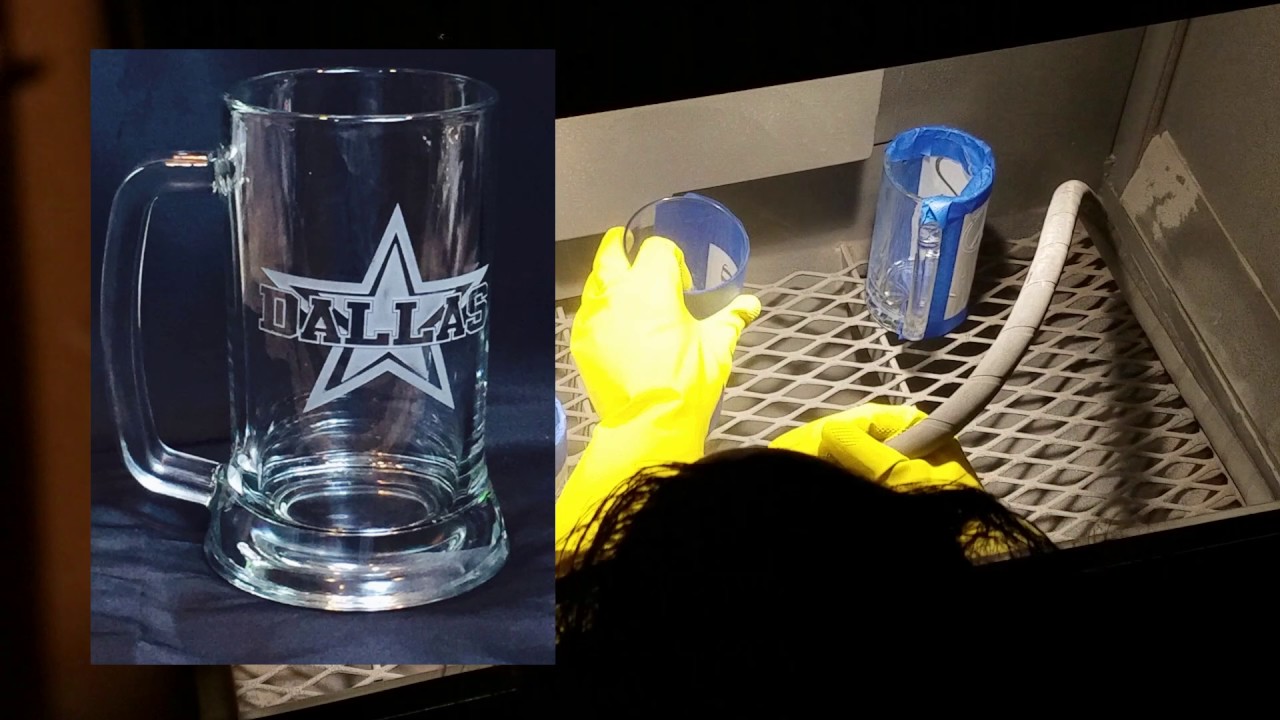 Sandcarving / Sandblasting with my 2034 VXA from Rayzist..