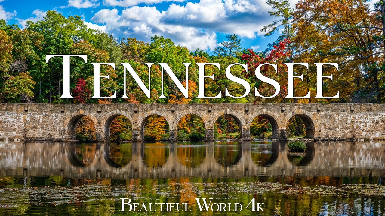 Tennessee 4K 🍂 Most Beautiful Autumn Video in Tennessee in 4K UHD 🍂 Relaxing Music