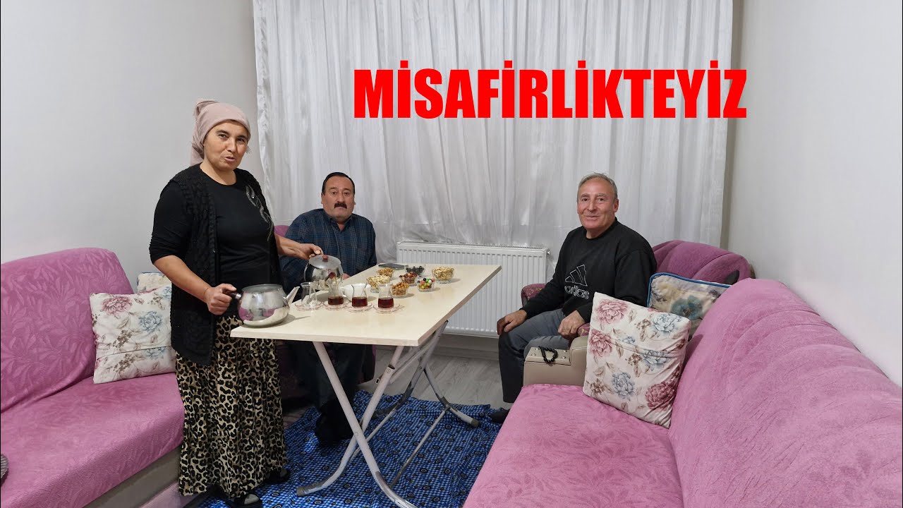 MİSAFİRLİKTEYİZ DAYI OĞLUNDA GÜZEL SOHBETLER KAMERA HOBİSİ