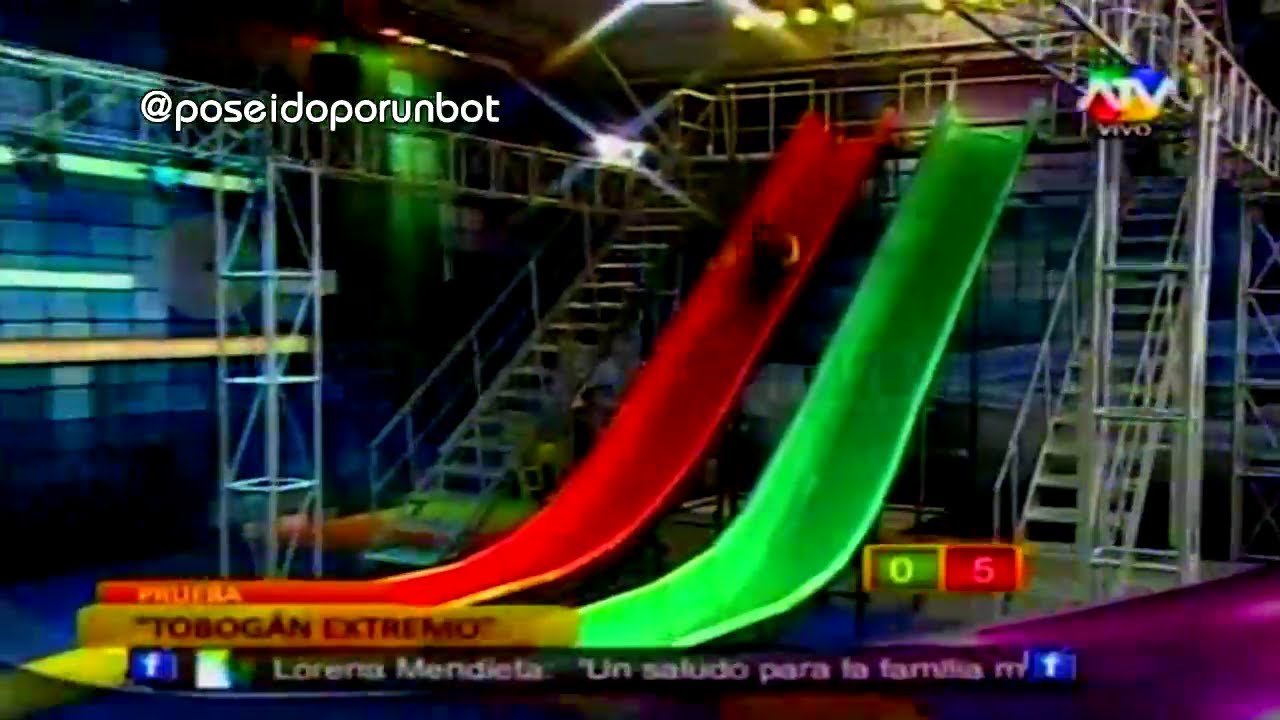 COMBATE: Competencia Tobogan Extremo. Enfrentamiento por Equipos 09/09/13