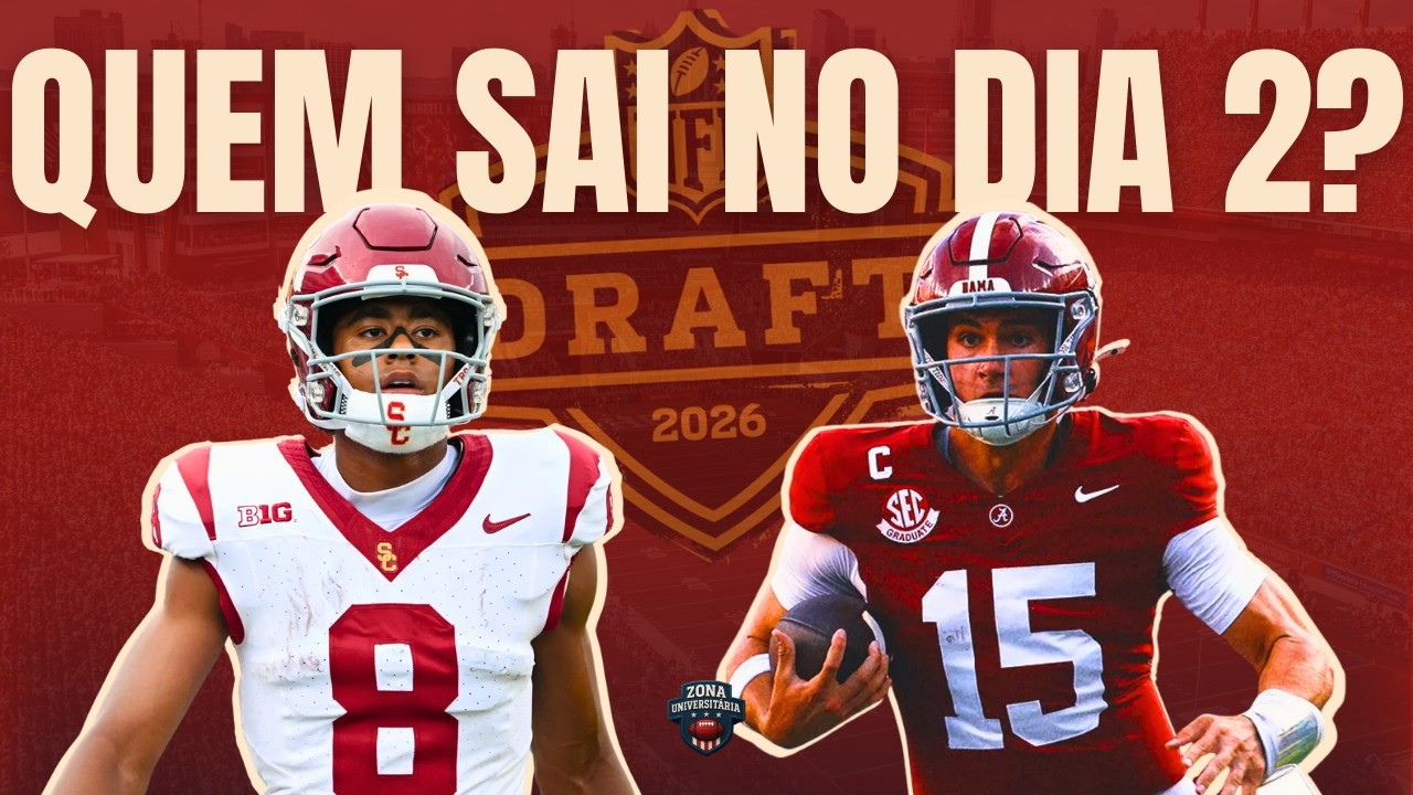 O QUE FAZER NO DIA 2? Um Mock Draft sem pressa da 2ª rodada [Zona Universitária S1E23]