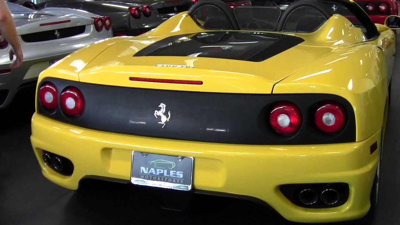 2001 Ferrari 360 Spider In Depth Review