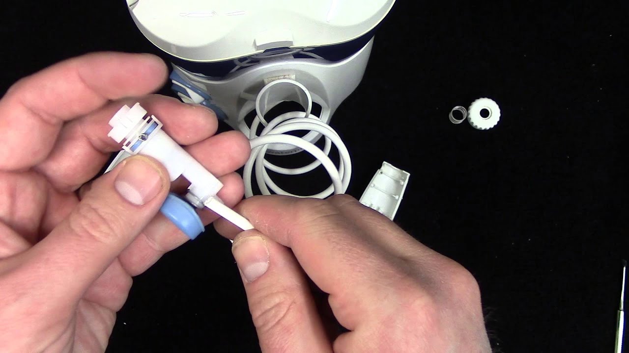 Как починить сломанный шланг Waterpik