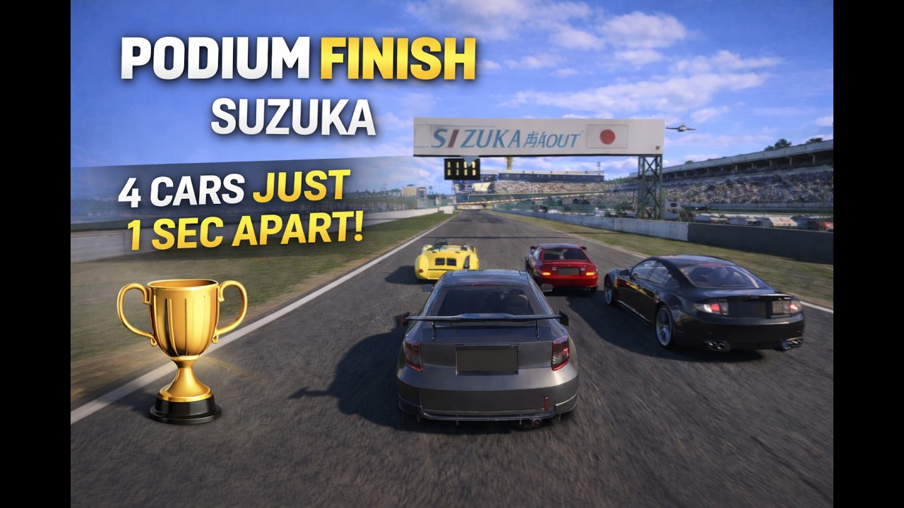 Forza Motorsport It was 4 of us till the Very End